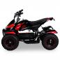 Preview: Mini Elektro Kinder ATV Cobra 800 Watt Pocket Quad Schwarz/Rot - Elektro Auto Elektroauto Kinderauto